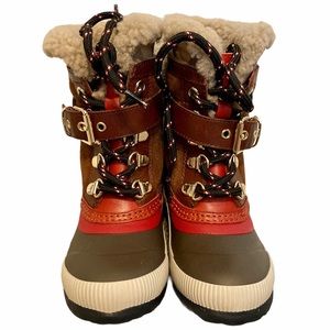 Burberry Toddler 'Windmere' Shearling Snow Boots